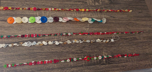 I String It- Turn your buttons into a Bracelet, Necklace, or Garland
